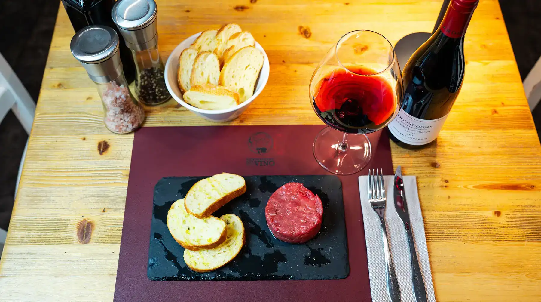tartare con patate